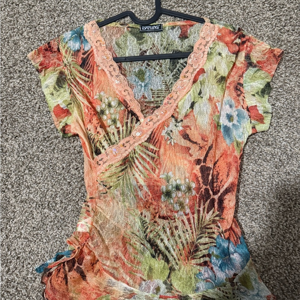 Sequin top